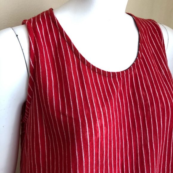 W5 Anthropologie - red striped tank top - Picture 2 of 7